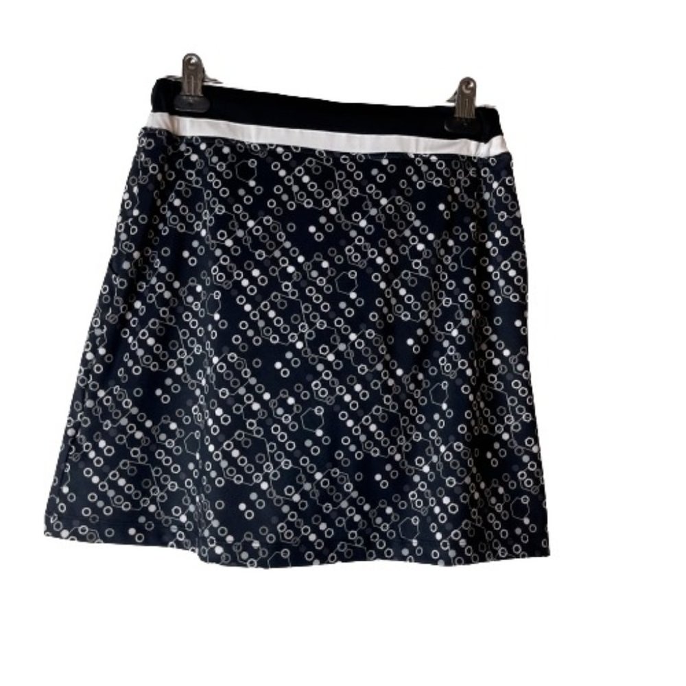Bette & Court Skort Mini Skirt Shorts Black White - Picture 3 of 6